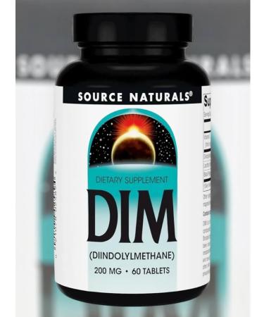 Life extension Dim Source Naturals Dim 200 Mg - Buy Online on GoSupps.com