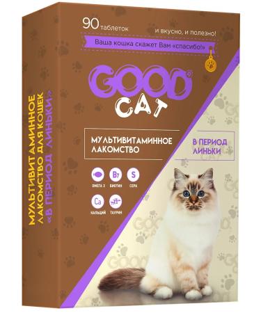Good Cat A treat multivitamin cats during molting 90 table 1 - Buy Online on GoSupps.com