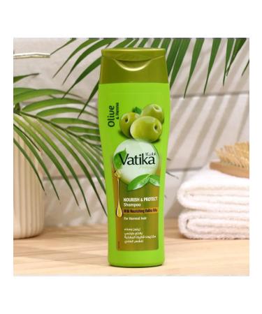 Dabur Hair shampoo vatica olives and henna 400 ml - Buy Online on GoSupps.com