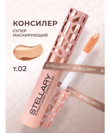Stellary Facial concealer dense matte corrector for the eyes 02
