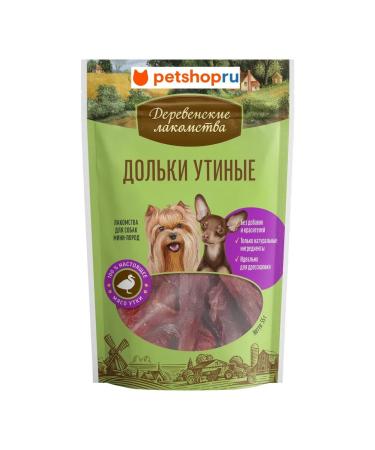 Country delicacies Duck slices for dogs 55 grams