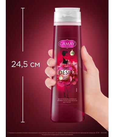 Camay Shower gel Women's perfumery set 2 pcs 400 ml - Buy Online on GoSupps.com