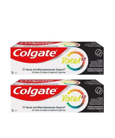 COLGATE Tooth paste Total 12 deep cleansing 2 pcs