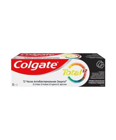 COLGATE Tooth paste Total 12 deep cleansing 2 pcs - Buy Online on GoSupps.com