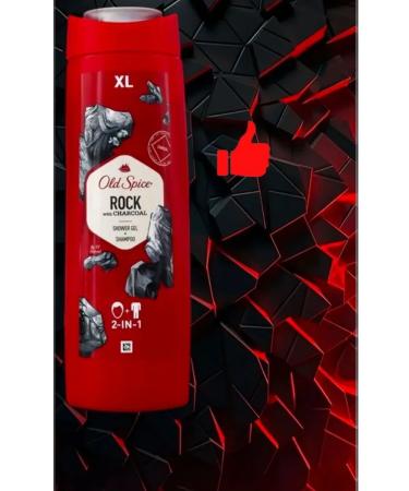 Old Spice Shampoo 2B1 Rock 400 ml - Buy Online on GoSupps.com