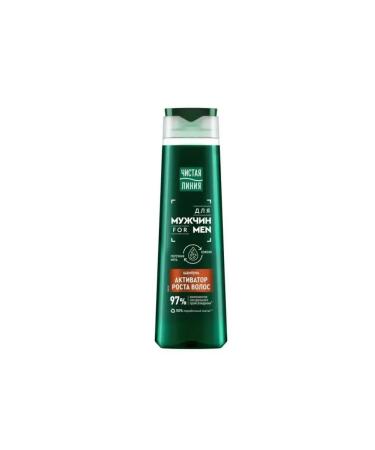 Clean line Shampoo for men growth activator 400 ml 2 pcs - Buy Online on GoSupps.com
