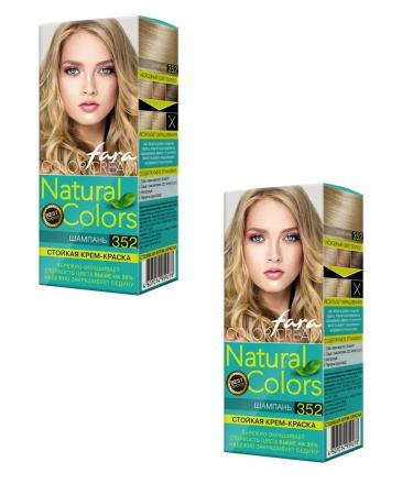 FARA Hair dye Natural Colors 352 champagne 90 ml 2 pcs