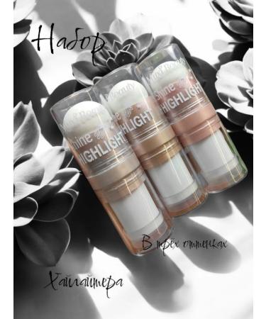 Highlighter Facial Style with Sponge