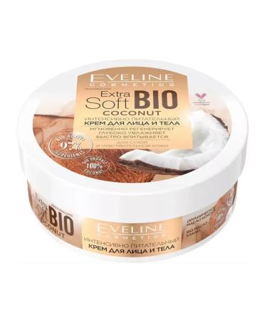 EVELINE Intensely nutrient cream for the face and body 200 ml - Buy Online on GoSupps.com