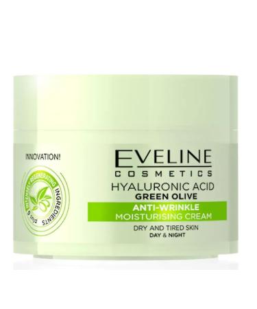 EVELINE Facial cream hyaluronic acid against wrinkles 50 ml - Buy Online on GoSupps.com
