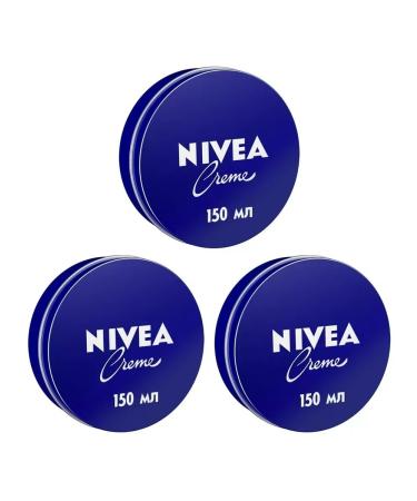 NIVEA Moisturizing universal bank 150 ml 3 pcs