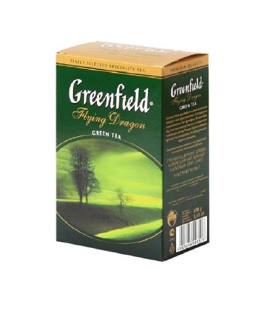 Greenfield Green tea Flying Dragon 14 packages of 100 grams - Buy Online on GoSupps.com