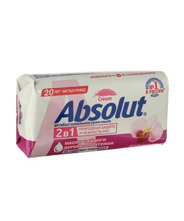 Absolut Soap toilet 2B1 Wild orchid 90 g 12 pcs - Buy Online on GoSupps.com