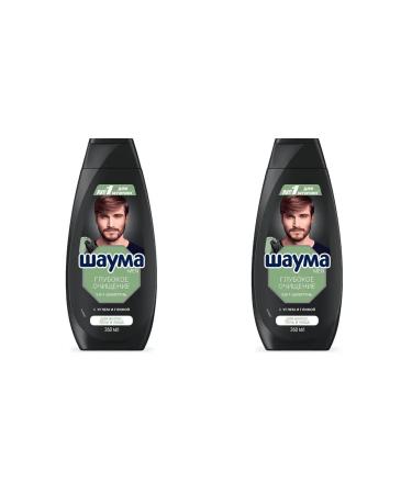 Schauma Shampoo 3V1 deep purification 360 ml 2 pieces