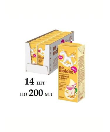 Nemoloko Silent oatmeal oatmeal with pears 14 pcs 200ml