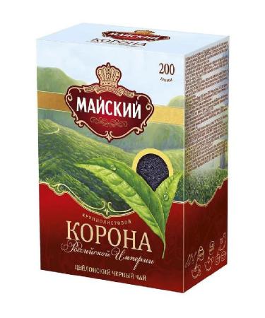 May Tea Black Crown of the Russian Empire 12 pieces of 200 grams - Buy Online on GoSupps.com
