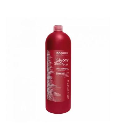 Kapous Shampoo before straightening