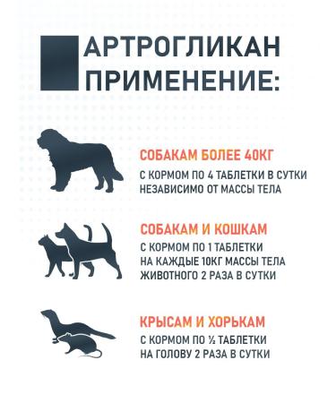 Arthroglycan for dogs "chondroprotectors" 30 tab - Buy Online on GoSupps.com
