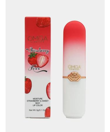 Korean cosmetics Hygienic lipstick tinting with strawberries