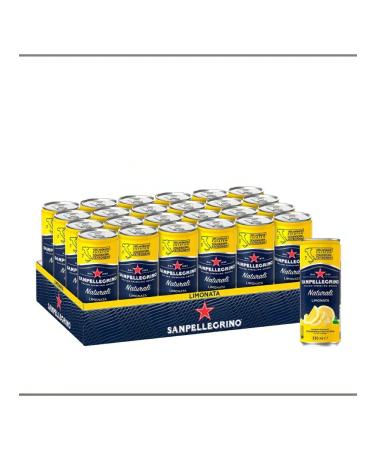 S Pellegrino Gas. San Pellegrino 0.33l.x 24pcs. lemon