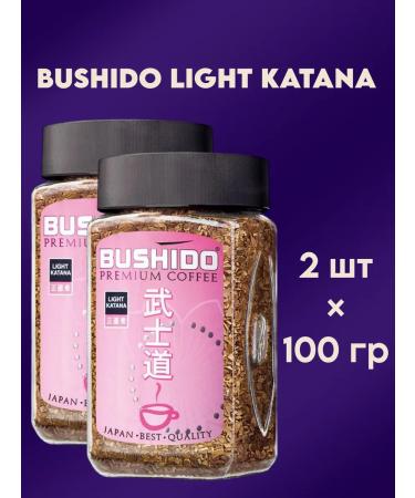 Coffee soluble Bushido Light katana set 2 pcs