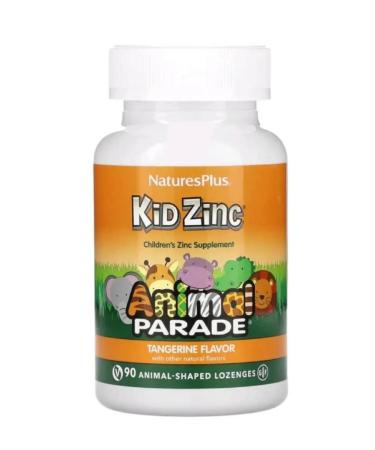 NaturesPlus Zinc for children Animal Parade ZINC Animal Parade 90 Tab - Buy Online on GoSupps.com