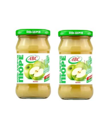 ABC Apple puree 450 g 2 pcs