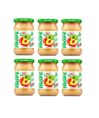 ABC Apple-peach-peach 450 g 6 pcs