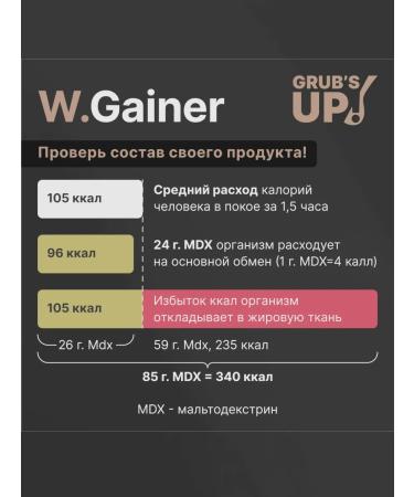 Grub's up Gainer with citrullin W.Gainer pump peppy citrus 1kg - Buy Online on GoSupps.com