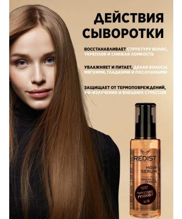 Redist by Mik'AngeLo & Beauty Hair serum with keratin and argan oil 125ml - Buy Online on GoSupps.com
