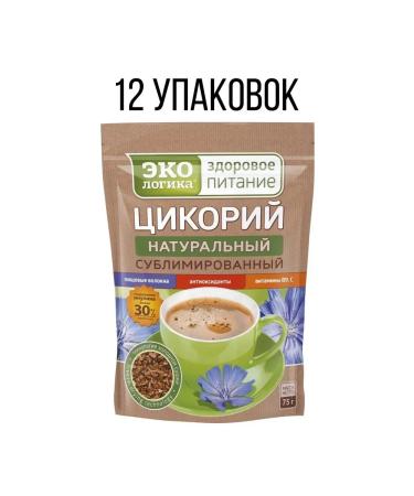 EcoLogic Chicoria natural classic 75 g 12 pack