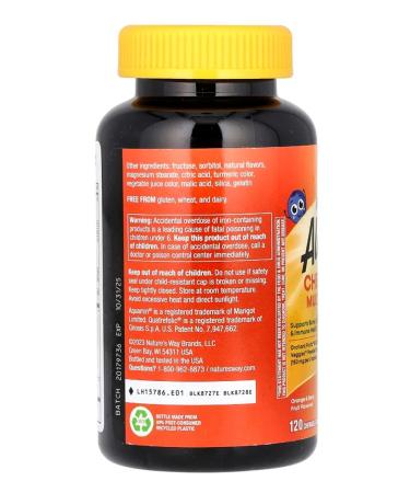 Nature's Way Vitamins for children for immunity 120 chewing tablets - Buy Online on GoSupps.com
