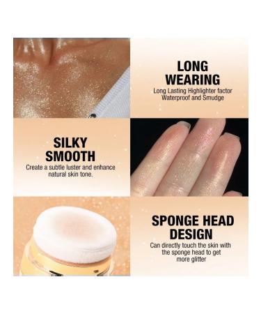 Langmanni glossy scattered powder Pat Powder-A - Buy Online on GoSupps.com