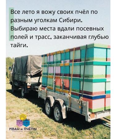 Ivan and the Bees Honey natural yellow acacia 450 g - Buy Online on GoSupps.com