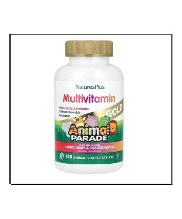 Multivitamins Animal Parade Gold 120 Zhev Assorted