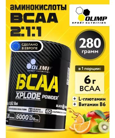 Olimp Sport Nutrition BCAA 280g powder for recruiting muscle mass and weight loss