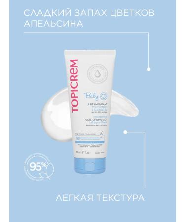 TOPICREM Baby protective moisturizing body milk 200 ml - Buy Online on GoSupps.com
