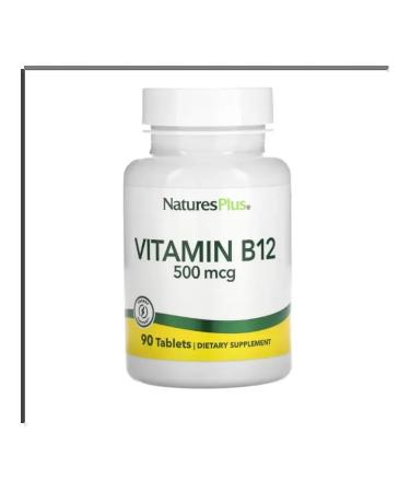 Vitamin B12 Naturesplus 500 g 90 tablets