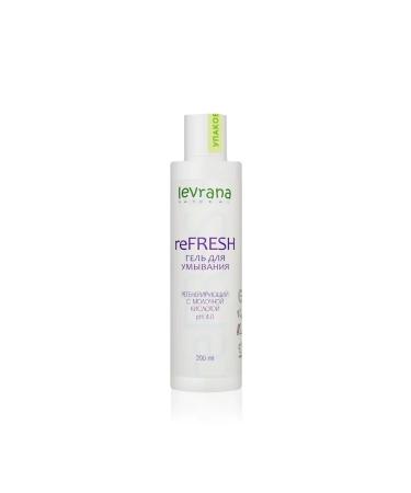 levrana Refresh washing gel with acid