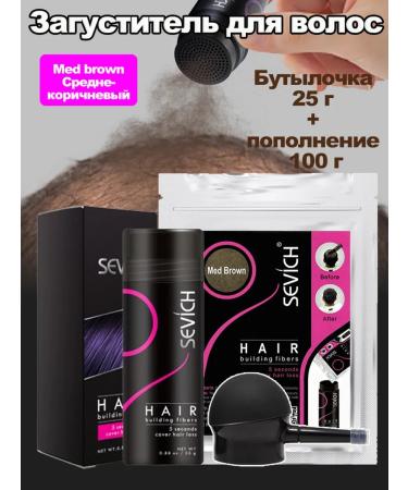Sevich Set of hair thickens bottle 25 g+filler 100 g