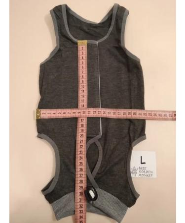 Best Golden Monkey Popona with a latch on the neck on Velcro gray - Buy Online on GoSupps.com