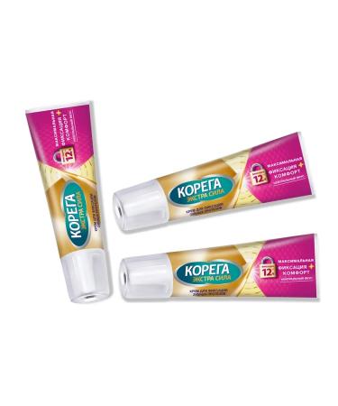 Korega Cream for Maxim. fixation of dentures 40 gr. - 3 pcs