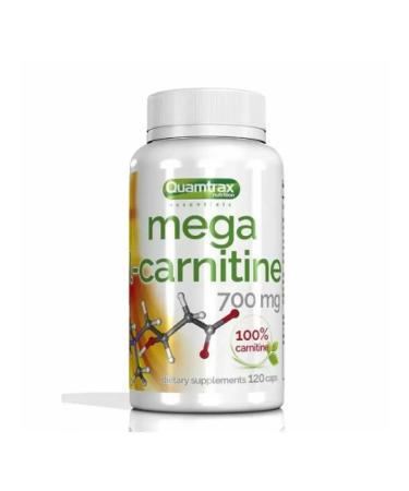 Quamtrax Nutrition Mega L-Carnitine 700MG L-carnitine 120 fat capsules