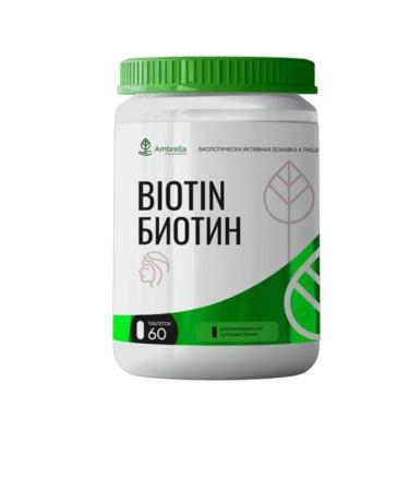 Umbrella BIOTIN 60 tab - 1 - Buy Online on GoSupps.com