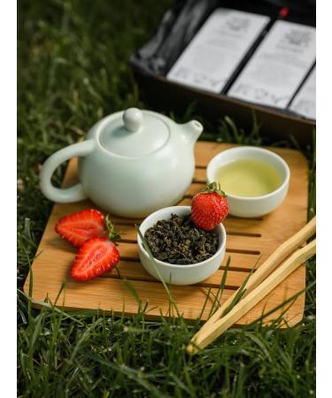 STAND BY FACE Dairy Ulun Green Tea with mangoing strawberries as a gift - Buy Online on GoSupps.com
