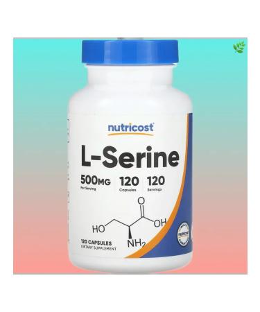 Nutricost L-Serin 500 mg 120 capsules