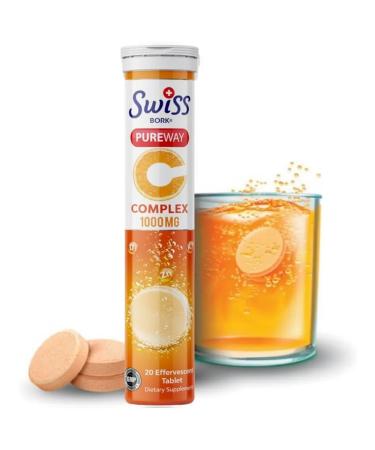 Swiss bork Bitamin with 1000 mg complex 20 spiked tablets