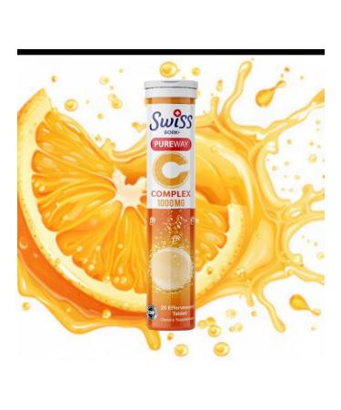 Swiss bork Bitamin with 1000 mg complex 20 spiked tablets - Buy Online on GoSupps.com