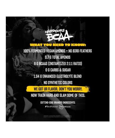 Mutant Amino acids Hardcore BCAA 390 g - lemonade - Buy Online on GoSupps.com
