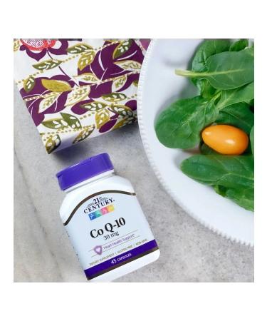 21st Century Coenzyme CO Q-10 30 mg 45 capsules - Buy Online on GoSupps.com